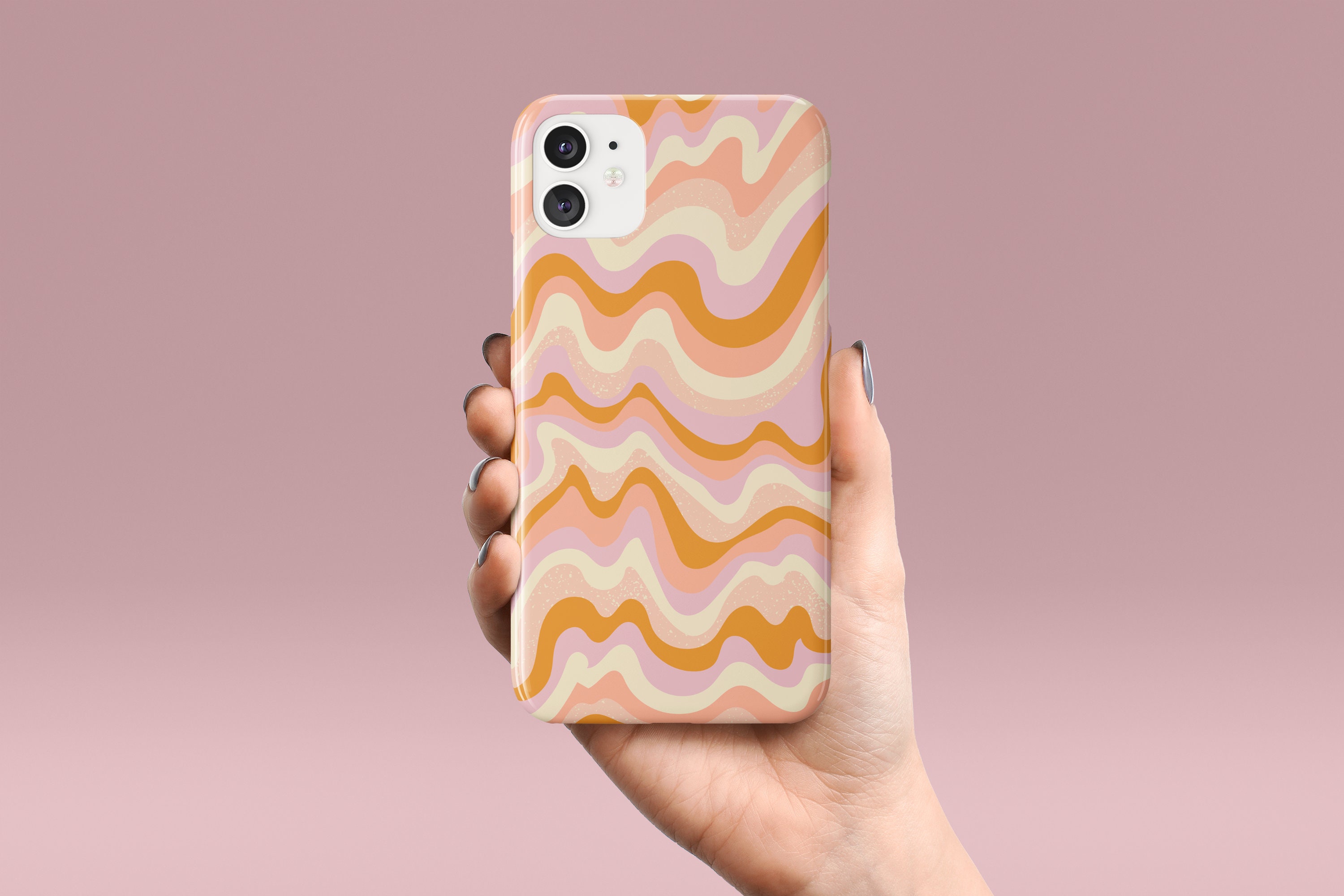 WAVY Phone Case iPhone XR Case Cute Boho Chic iPhone Luxury Etsy