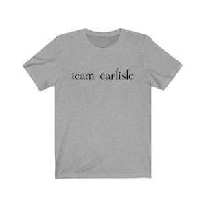 Team Carlisle T-shirt | Twilight Shirt | Vintage Style Top | Carlisle Cullen | New Moon Eclipse | Bella Swan | The Twilight Saga
