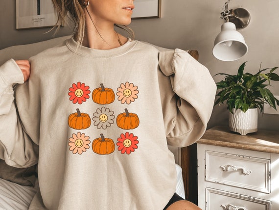 Vintage pumpkin sweater hotsell