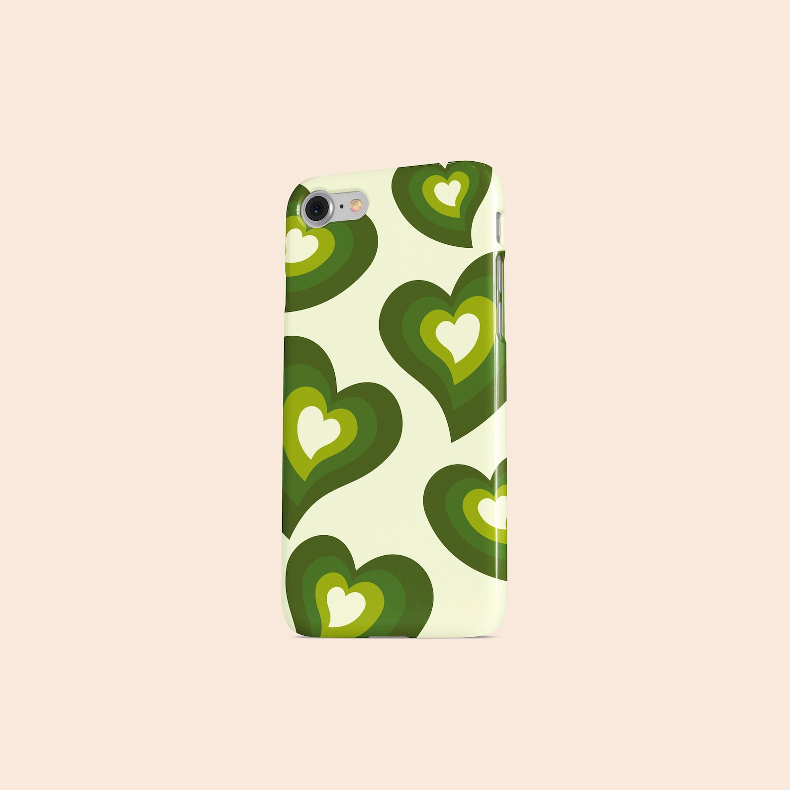 Floating Green Heart Phone Case Iphone XR Case Cute Boho Etsy
