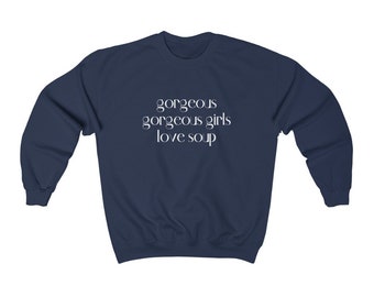 Wunderschöne MädchenLiebe Suppenknödel | Tiktok Geschenk | Oversized Pullover | Feministischer Pullover | Preppy Sweatshirt | Ästhetischer Pullover