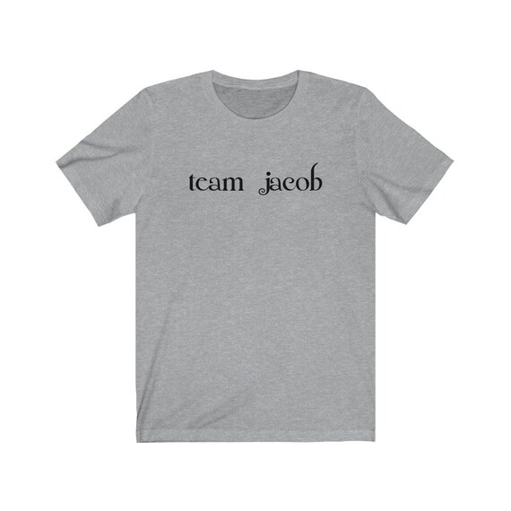 Team Jacob T-shirt Twilight Shirt Vintage Style Top Jacob Black New Moon  Eclipse -  Canada