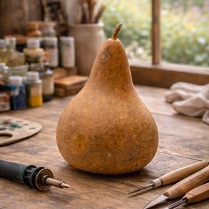 Gourd, Purple Martin, Dried and Ready for Crafting