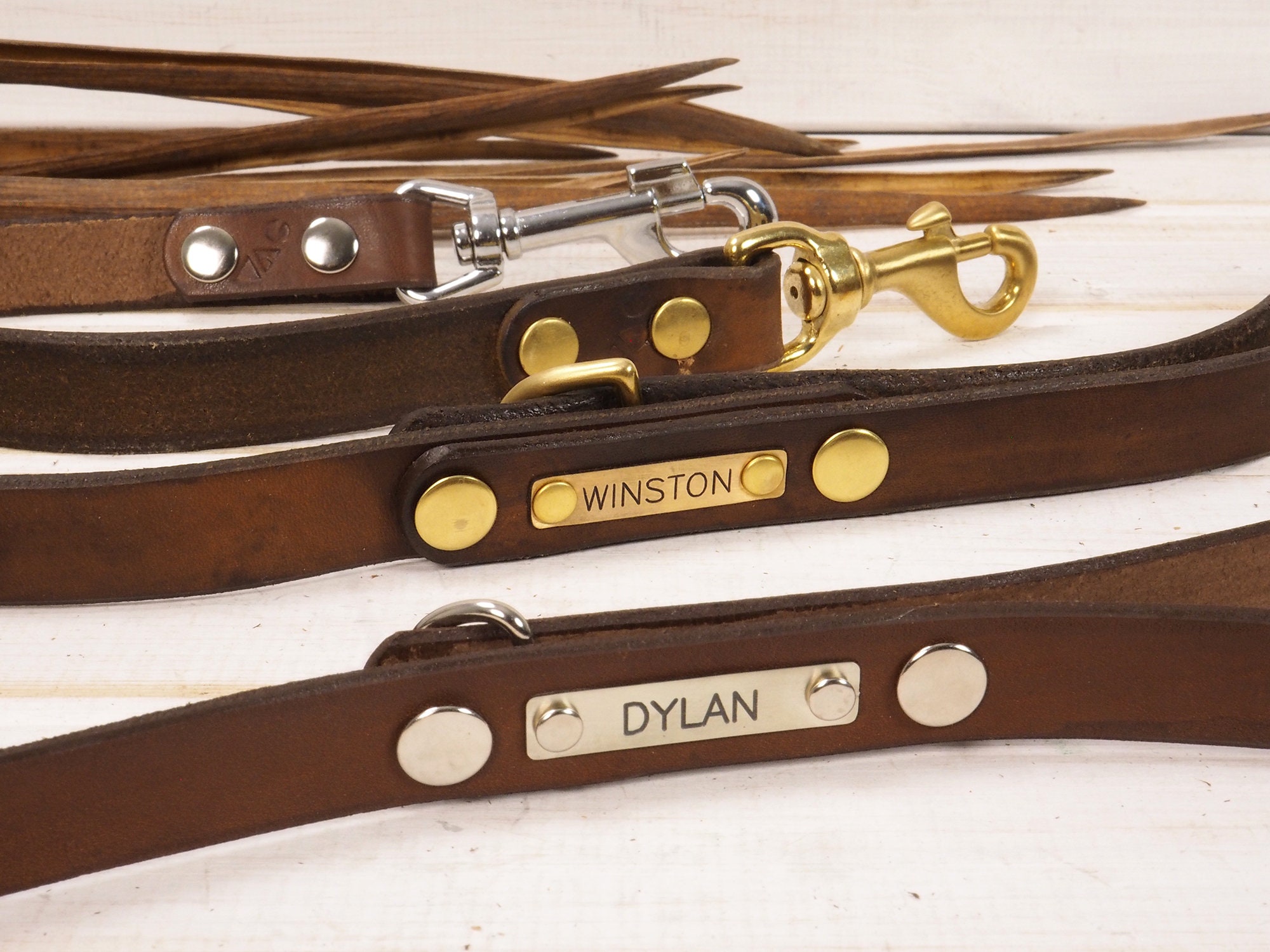 Dog Leash Leather Dog Leash Dog Leash Leather Leather Dog Etsy