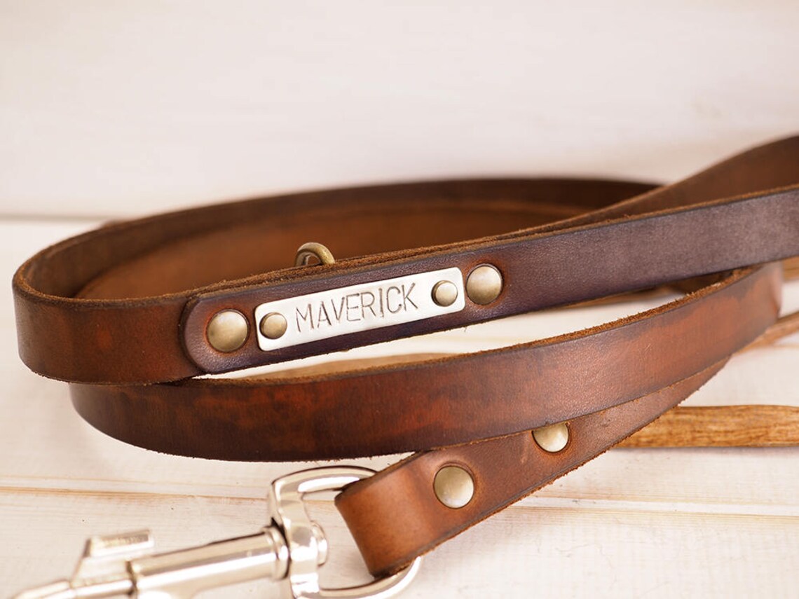 Dog Leash Leather Dog Leash Dog Leash Leather Leather Dog Etsy