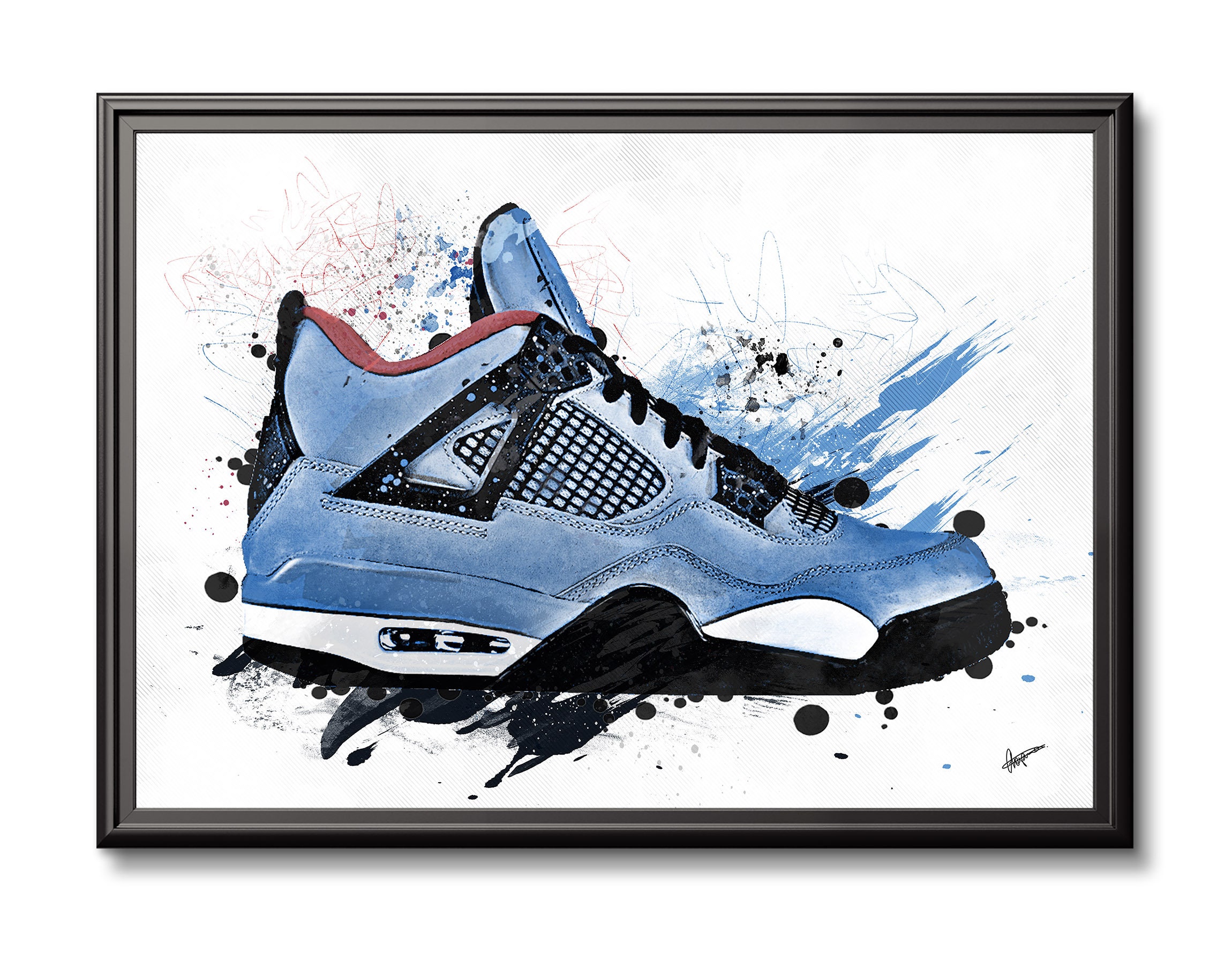 HOW TO: Customize TRAVIS SCOTT CACTUS JACK Jordan 4 DIY Tutorial 