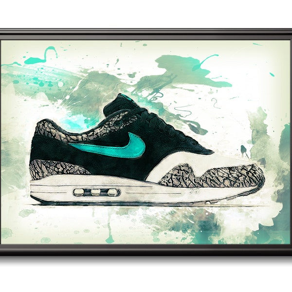 Atmos Air Max 1 / Trainer / Sneaker Elephant Poster