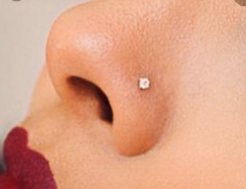 fake nose stud