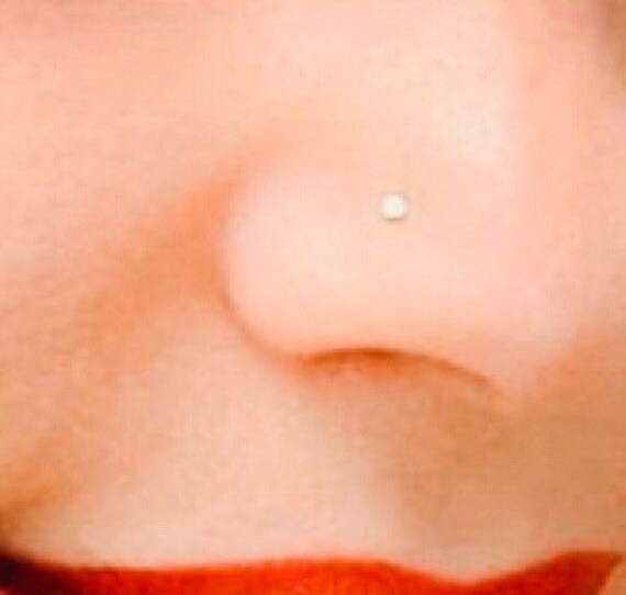 Great my shop 20G Stainless Steel Clear Color Diamond 3mm CZ Nose Stud Rings Bone Pin Piercing Jewelry