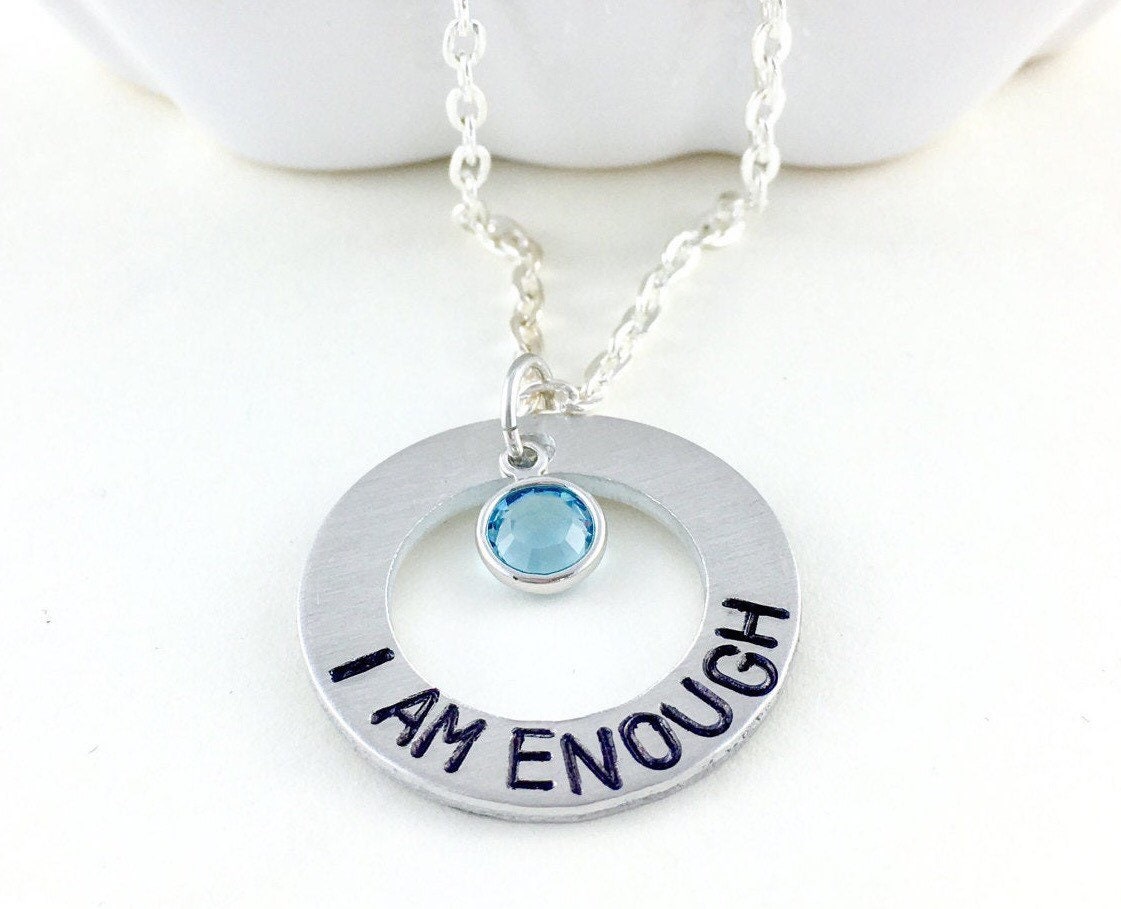 Intent jewelry intent necklace Mental health awareness Etsy