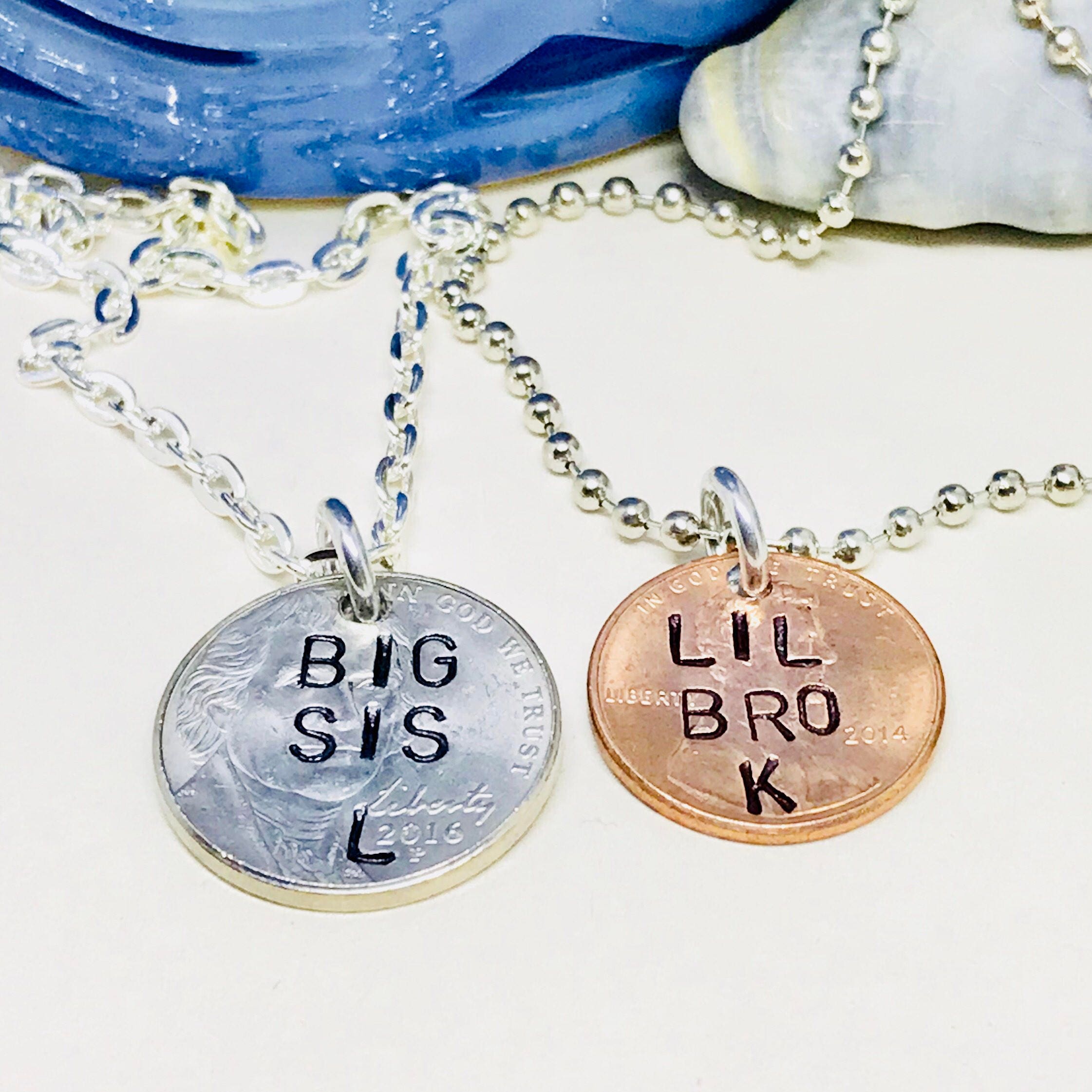 Big sister little brother jewelry Clearance
