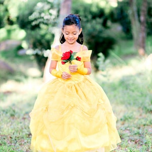 Belle Inspired Dress Belle Dress Beauty and the Beast - Etsy