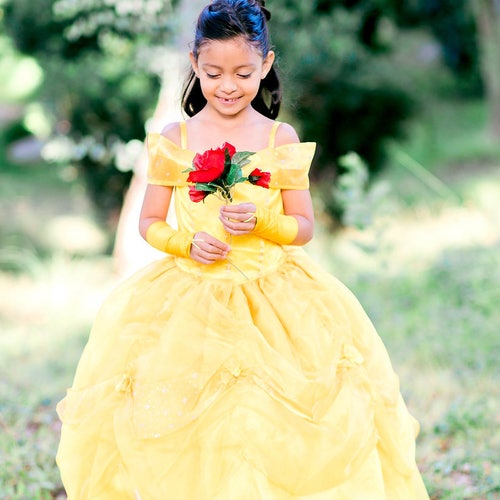 Belle Inspired Dress Belle Dress Beauty and the Beast - Etsy