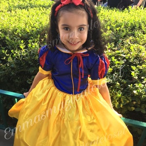 Snow White dress, snowwhite dress, Snow White party, Snow White birthday, Snow White costume image 2