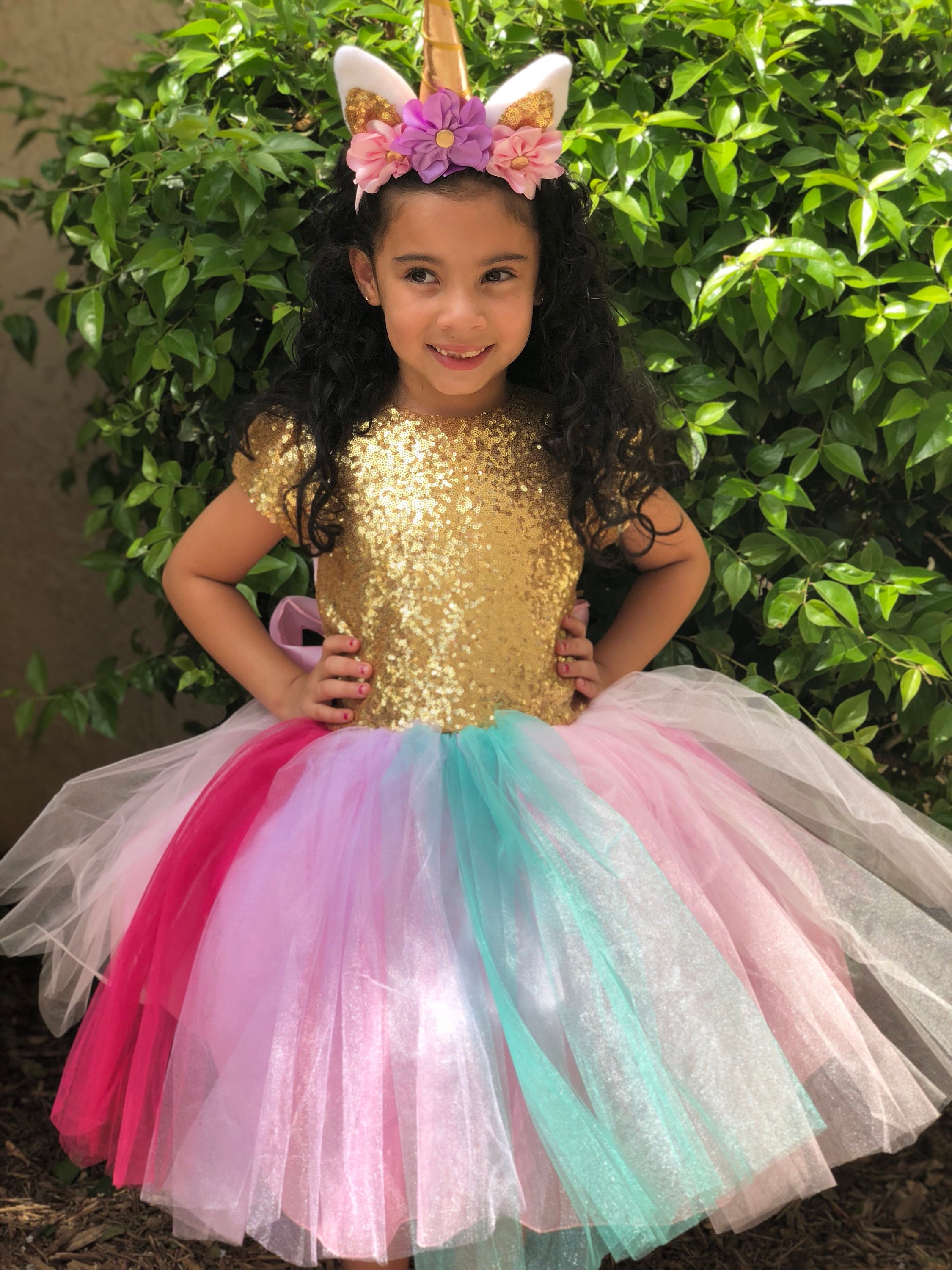 Unicorn Princess / Unicorn Dress / Unicorn Costume/ Unicorn Etsy