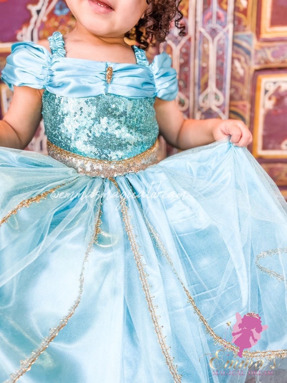 afeitado Quejar Mantenimiento Vestido de princesa jazmín - Etsy México