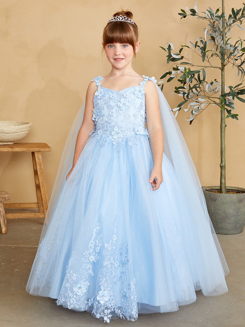 Pageant dress / birthday dress / dress for girls image 4