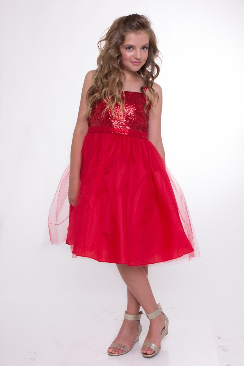 Sequin top dress