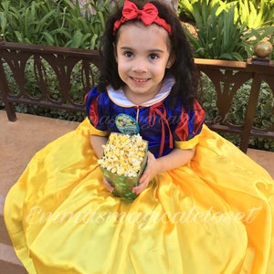 Snow White dress, snowwhite dress, Snow White party, Snow White birthday, Snow White costume image 1