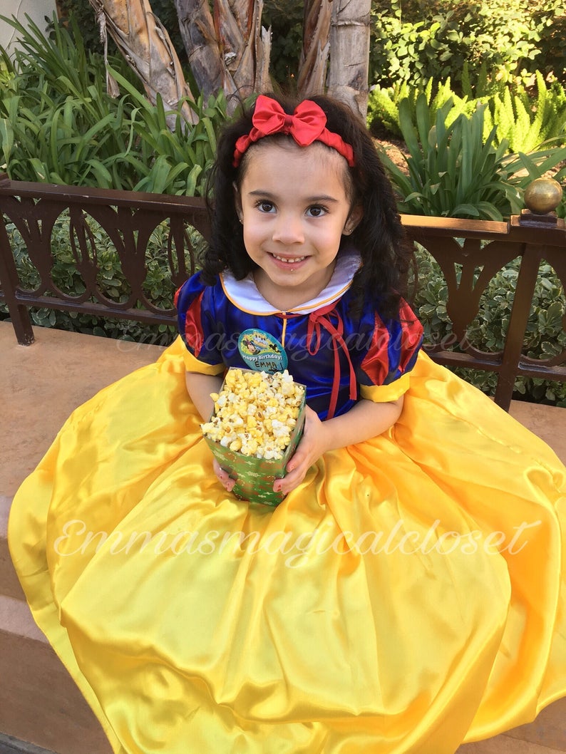 Snow White dress, snowwhite dress, Snow White party, Snow White birthday, Snow White costume image 1