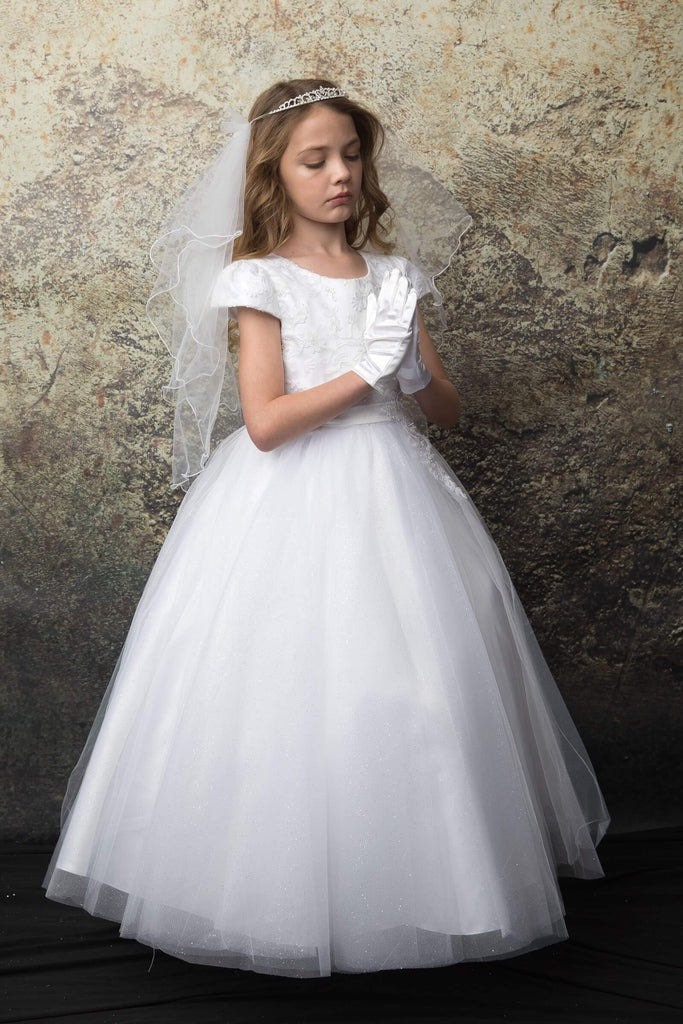 Silk Communion Dress Etsy