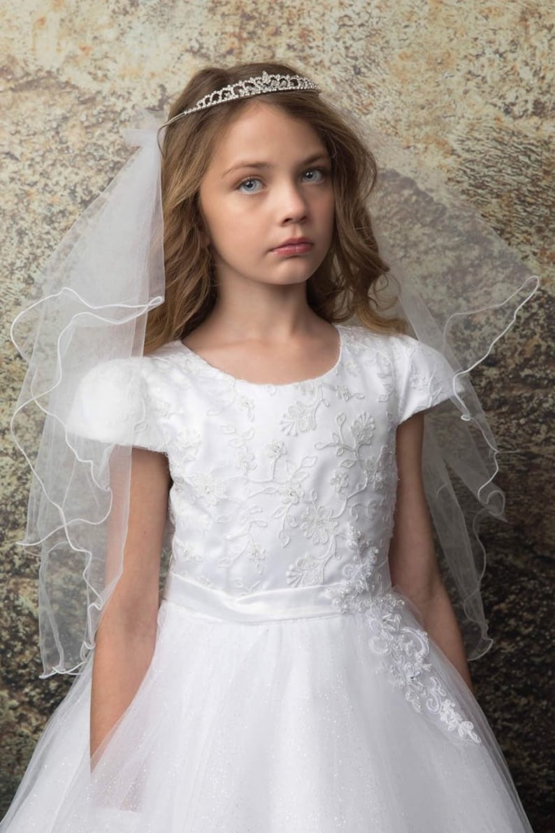 First Communion Dress / Holy Communion Dress / Jasmine Dress Etsy