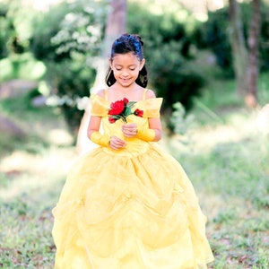 Belle Inspired Dress Belle Dress Beauty and the Beast - Etsy