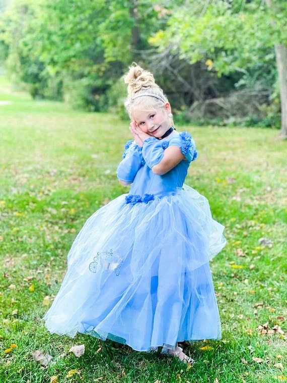 EKEZ Cinderella Dress for Girls Princess Dress Up with India | Ubuy