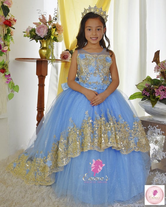 Newest Flower Girl Pageant Dress Formal Ball Gown Princess Party Prom  Birthday | eBay