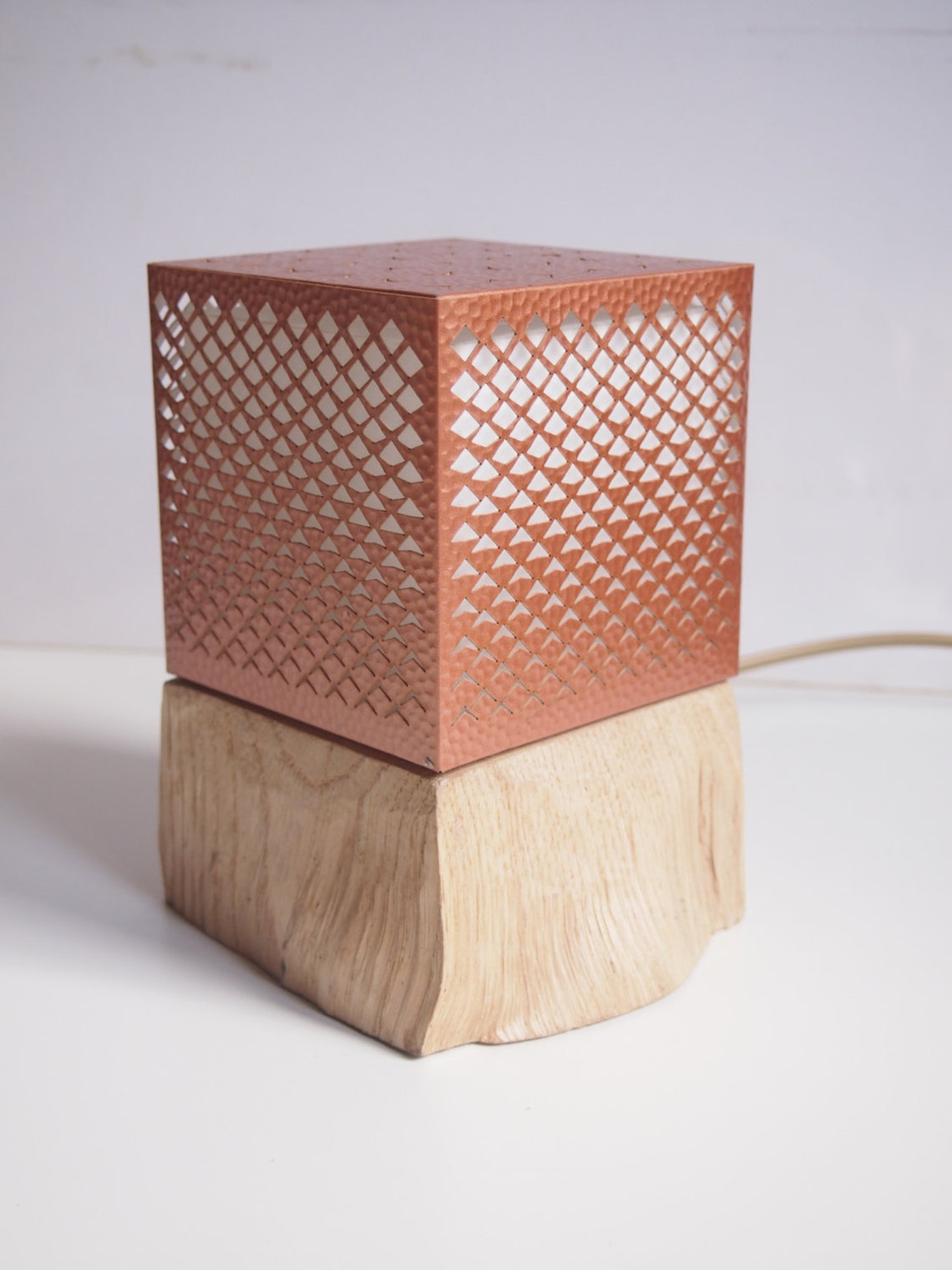 Geometric Triangle Lamp - Etsy