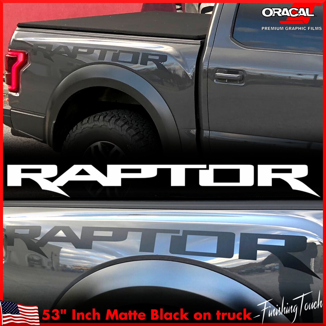 Ford Raptor Vinyl Graphic Decal Truck Bed Custom Windshield Etsy