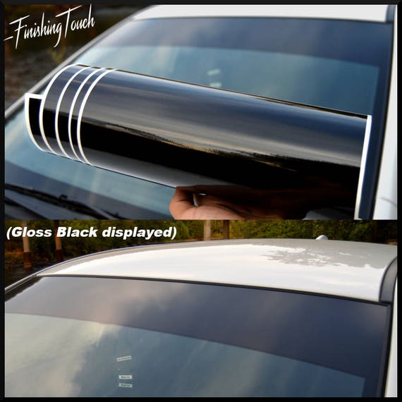 Windshield sun visor vinyl window banner decal sticker Oracal Etsy