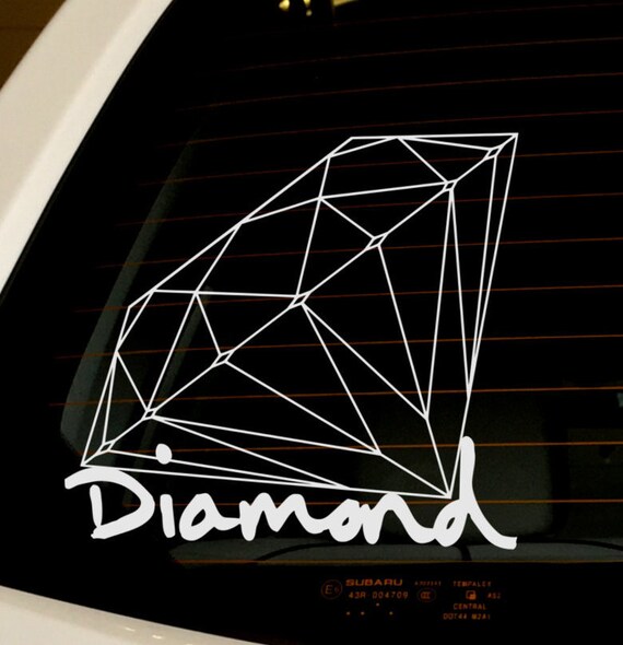 Diamond Sticker Diamond supply co decal Vinyl Graphic for car Etsy