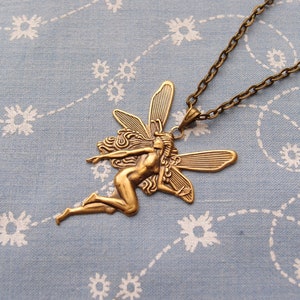 Fairy Pendant Necklace