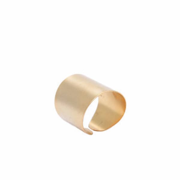 Gold Tube Ring, Statement Black ring, , Silver oxide Ring, Rose Gold Ring, large ring, Tube Ring, Unisex Ring, Adjustable ring, Band ring