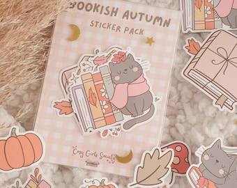 Bookish Autumn Sticker Pack | Bookish Sticker Set
