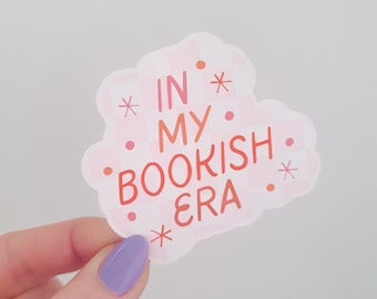 In My Bookish Era Glossy Sticker