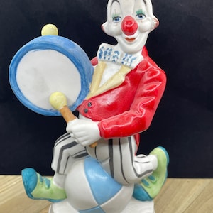 Drumming Clown Music Box-Taiwan