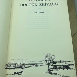 Doctor Zhivago, Boris Pasternak, Pantheon Books Inc. 1958