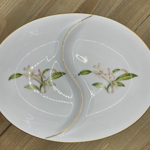 Lillian Divided Dish, Eterna China-Japan