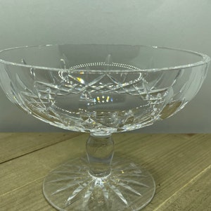 Crystal Pedestal Candy Dish