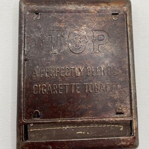 TOP A Perfectly Blended Cigarette Tobacco Tin