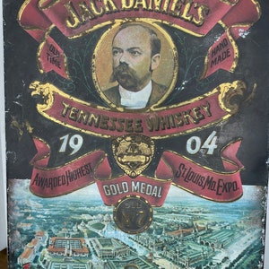 Jack Daniels Old No. 7 Tin, Barringer, Wallis, and Manners-England