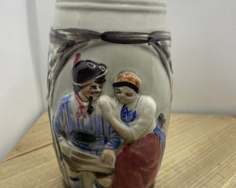 Vintage Couple Beer Stein