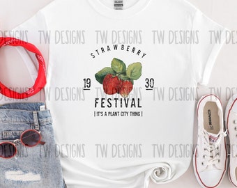 Strawberry Festival Vintage SVG