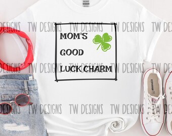 Mom's Good Luck Charm SVG