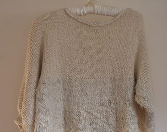 Natural bat sweater mouse made in France