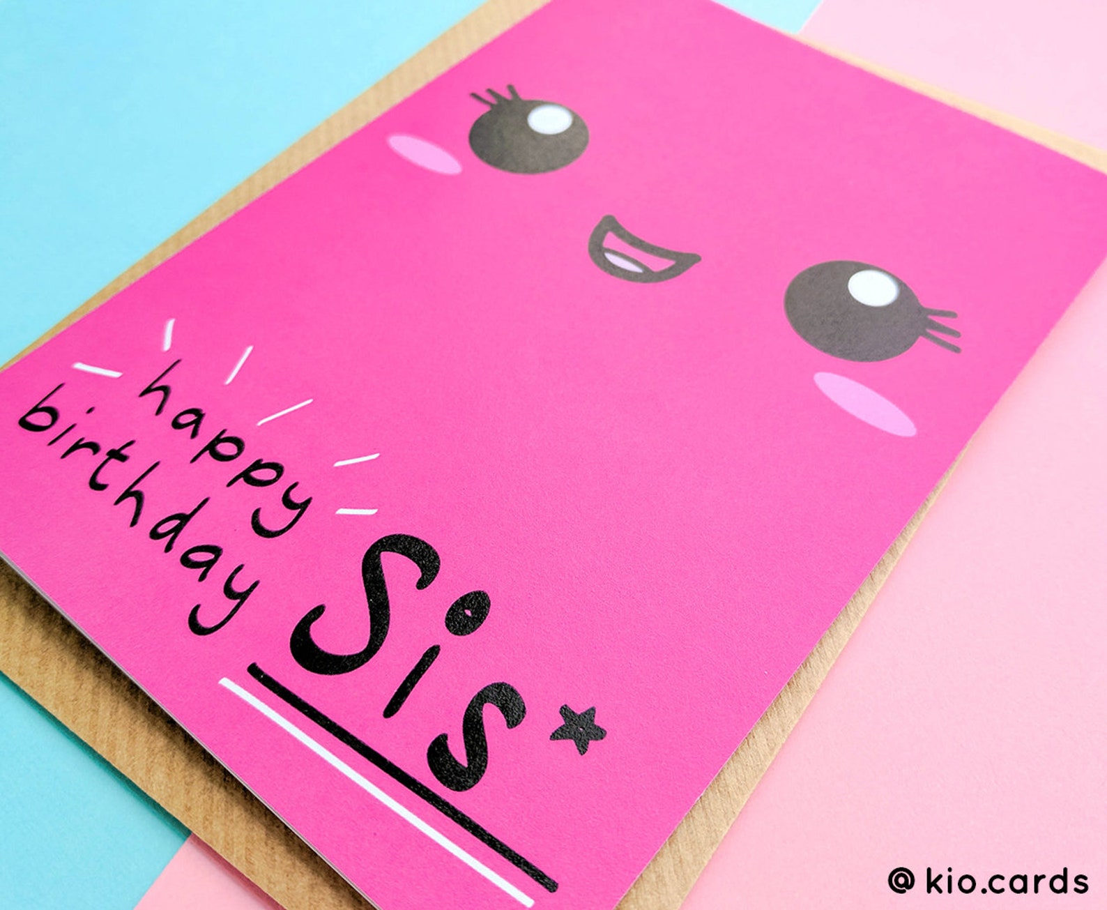 Sister Birthday Card To My Sister Little Sister Birthday | Etsy