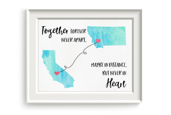 Together Forever Never Apart Maybe In Distance But Never In Etsy