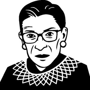 Ruth Bader Ginsburg RBG SVG